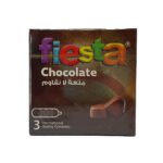 فييستا شيكولاته - عازل طبي محبب بنكهة الشيكولاتة - علبة من 24 قطعة -- Fiesta Chocolate - Dotted Chocolate flavored Condoms - Box of 24 packs